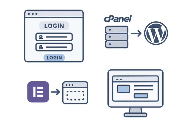 Cara Install WordPress di cPanel dan Pasang Elementor untuk Landing Page